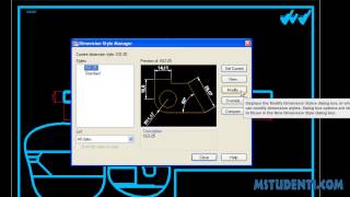 25 AutoCAD 2012 TS  Stil za kotiranje  chikaasistentcom [upl. by Silohcin357]