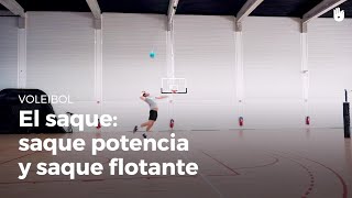 El saque saque de potencia y saque flotante  Voleibol [upl. by Maighdiln]