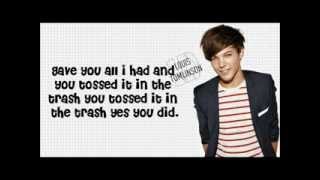 Grenade Cover  One Direction Lyrics With Pictures [upl. by Attenad855]