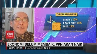 Faisal Basri Kenaikan PPN untuk Siapa [upl. by Mccully]