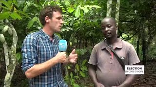 Présidentielle en Côte dIvoire  reportage à Gagnoa dans le fief de Laurent Gbagbo [upl. by Mlohsihc664]