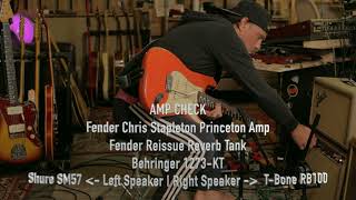 Fender Chris Sapleton Princeton Amp  Reverb Tank  Behringer 1273 KT AMP CHECK [upl. by Babcock915]