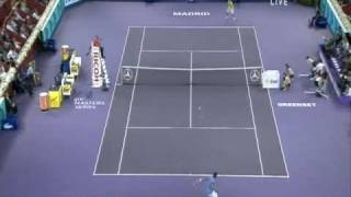 Madrid 2008 SF Nadal vs Simon Highlights Pt2 [upl. by Swihart]