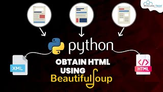 How to Parse HTML Content using BeautifulSoup  Complete Guide  Web Scraping Tutorial 😮🔥 [upl. by Phio]