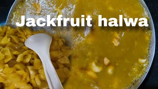 Jackfruit halwa recipe  ಹಲಸಿನ ಹಣ್ಣಿನ ಹಲ್ವಾ  halasina hannu halwa [upl. by Arraek908]