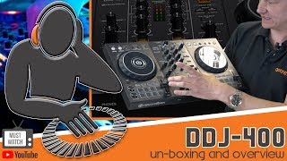 THE BEST PIONEER DDJ400 UNBOXING VIDEO ON THE NET [upl. by Bridgette]