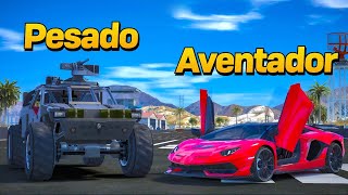 Usamos Un Tanque Pesado Para Hurtar Un Aventador SVJ [upl. by Miof Mela]