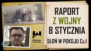 UKRAINA RAPORT z WALK 8 stycznia 2023 Bachmut Soledar i quotSłoń w pokojuquot [upl. by Arretak]