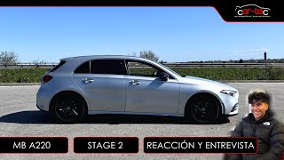 MERCEDES BENZ A220 STAGE 2  CARTEC [upl. by Virgin]