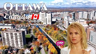 Ottawa Capital of Canada 🇨🇦 By Drone 4k ottawa canada dronevideo [upl. by Nama]