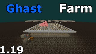 Minecraft AFK Ghast Farm 120 [upl. by Aile]