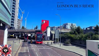 4KLondon Bus🚌Route607Hot Day28°CBus ridecomfortable or not [upl. by Vic851]