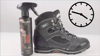 Utilisation de limperméabilisant Footwear Repel  Grangers [upl. by Alohs]