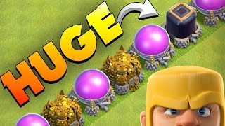 Clash of Clans quotFrom RUSHED to MAXquot HOW MUCH WILL FULL STORAGES GET US [upl. by Chill201]