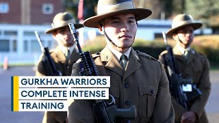 British Armys newest Gurkha warriors pass out at Catterick [upl. by Kalam]