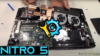 Acer Nitro 5 Repaste w Kryonaut i5 8300h [upl. by Idac]