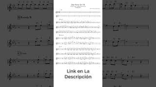 Que Seria De Mi Tutorial PDF Notas Saxofón Saxophone Sheet Music partituraparasax [upl. by Airbas245]