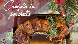 Le Ricette di Nicoletta  Coniglio in porchetta [upl. by Nosredneh857]