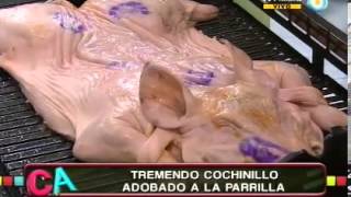 Cochinillo adobado a la parrilla [upl. by Damaris94]