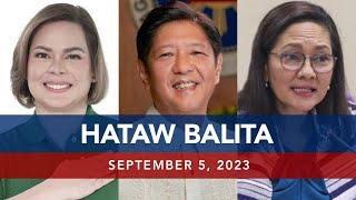 UNTV HATAW BALITA  September 5 2023 [upl. by Elia]