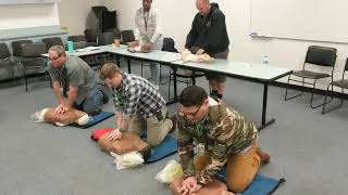 CPR compressions to Staying Alive by the BeeGees [upl. by Prady]