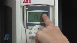 ABB ACS550 AC Drive Basic Startup [upl. by Petie896]