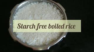 Quick2 minutes starch free rice in cooker [upl. by Itsyrc42]