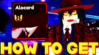 HOW TO GET ALUCARD SHOWCASE in ANIME VANGUARDS ROBLOX [upl. by Parnell87]