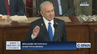 Israeli Prime Minister Addresses Joint Meeting of Congress [upl. by Amil]