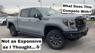 2024 GMC Sierra 1500 AT4X POV Test Drive amp Review [upl. by Alameda]