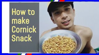 How to make cornick snackBASIC CRISPY CORNICKSUBSCRIBE [upl. by Gisela]