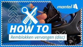 OP DEZE MANIER KUN JE HET BESTE DE SCHIJFREMBLOKJES VERVANGEN VAN JE RACEFIETS Mantel Howto [upl. by Ginzburg]