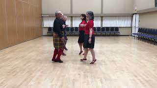 Strictly Scottish RSCDS Vancouver dance Crathes Castle 3x48S [upl. by Ennaear]