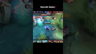 Dyrroth solos the verse shorts mobilelegends argus yuzhong mlbb PAINxPOOKiE [upl. by Nailluj277]