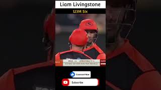 Liam Livingstone Long Six  six rells sports shorts longsix livingstone cricket [upl. by Fredericka]