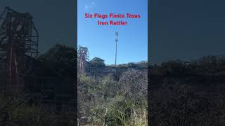 60 Second Review  Iron Rattler at Six Flags Fiesta Texas shorts [upl. by Tenom76]