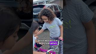 La bicicleta botada 😨 shorts video youtubeshorts viralvideo [upl. by Ermina777]