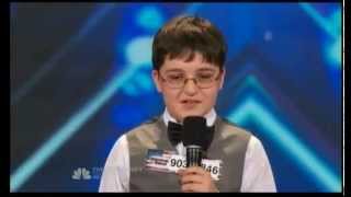 Americas Got Talent 2014 Adrian Romoff 9 yo Prodigy Pianist [upl. by Omrellig]