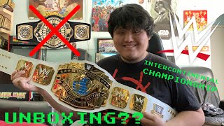 BETTER VERSION Intercontinental Championship Commemorative Replica UNBOXING [upl. by Nilac]