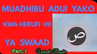 ELIMU YA ABUJAD JINSI YA KUMUADHIBU ADUI YAKO KWA KUTUMIA HERUFI HII YA SWAAD Part 1 [upl. by Reivad477]