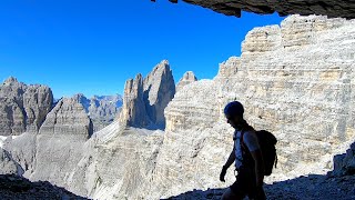 Paternkofel über Gamsscharte Schartensteig und 3 Zinnen Umrundung [upl. by Hank]