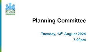 Planning Committee  13082024 [upl. by Brady]