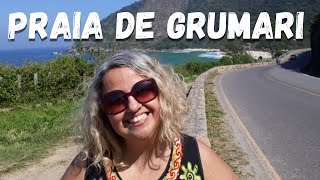 PRAIA DE GRUMARI RJ  COMO CHEGAR  UMA DAS MAIS BONITAS DO RIO DE JANEIRO [upl. by Arebma294]