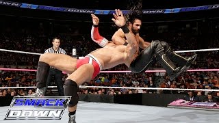 Cesaro vs Seth Rollins SmackDown October 22 2015 [upl. by Perrine187]