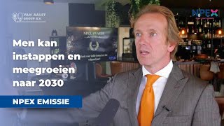 Van Aalst Group  Wijnand van Aalst over NPEX Aandelenemissie [upl. by Nyloj]