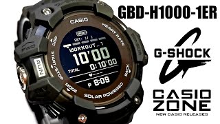 Casio GSHOCK GBDH10001 Heart rate measurement smartwatch Module 3475 [upl. by Venita]