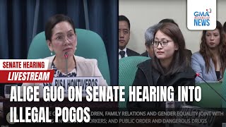 LIVE Senate hearing on Alice Guo Sept 9 2024  Replay [upl. by Nirrat495]