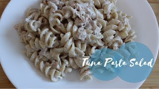 Tuna Pasta Salad Super EASY recipe [upl. by Anomahs]