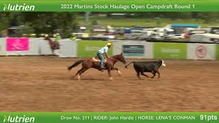 2022 Nutrien Classic Martins  Open Rnd1  John Hardie amp LENAS CONMAN [upl. by Filippo]