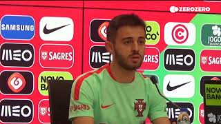 Bernardo Silva aborda lesão que o obrigou a falhar o Euro 2016 [upl. by Erleena262]